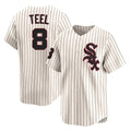 Chicago White Sox #8 Kyle Teel Player Cream Fedasgoge Cooperstown Collection Limited Home Stitched Jerseys