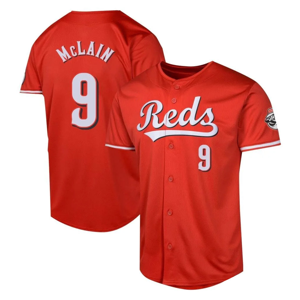 Cincinnati Reds #9 Matt McLain Player Red Fedasgoge 2026 City Connect Limited Home Stitched Jerseys