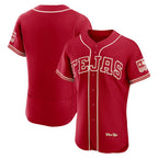 Texas Rangers Red Fedasgoge 2026 City Connect Authentic Jersey