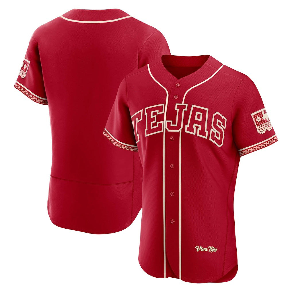 Texas Rangers Red Fedasgoge 2026 City Connect Authentic Jersey