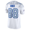 B.Bills #88 Dawson Knox White Fedasgoge 22025 Rivalries Collection Limited Jersey