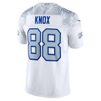 B.Bills #88 Dawson Knox White Fedasgoge 22025 Rivalries Collection Limited Jersey