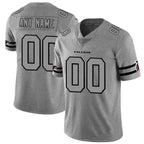 Custom A.Falcons 2019 Gray Gridiron Gray Fedasgoge Vapor Untouchable Limited Jersey