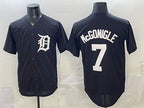 Detroit Tigers #7 Kevin McGonigle Black Fedasgoge Limited Stitched Jersey
