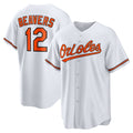 Baltimore Orioles #12 Dylan Beavers White Fedasgoge Home Replica Jersey
