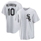 Chicago White Sox #10 Chase Meidroth White Fedasgoge Home Replica Jersey