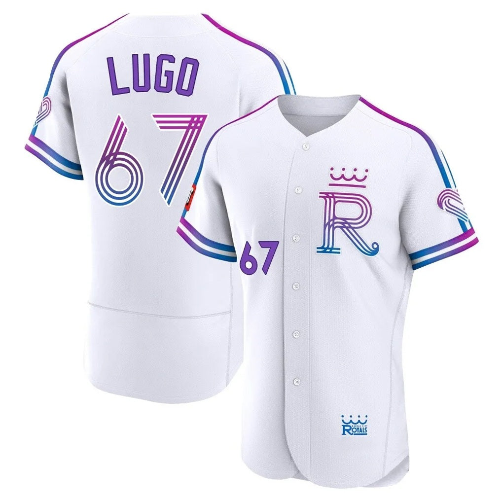 Kansas City Royals #67 Seth Lugo Player White Fedasgoge 2026 City Connect Limited Elite Home Stitched Jerseys
