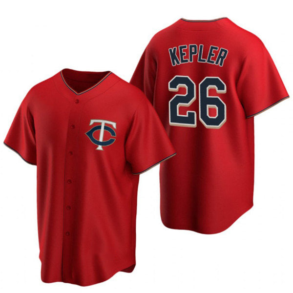 Minnesota Twins #26 Max Kepler Red Fedasgoge Cool Base Stitched Jersey