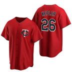 Minnesota Twins #26 Max Kepler Red Fedasgoge Cool Base Stitched Jersey