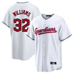 Cleveland Guardians #32 Gavin Williams Player White Fedasgoge Home Game Stitched Jerseys