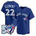 Toronto Blue Jays #22 Vladimir Guerrero Jr. Royal Fedasgoge 50th Anniversary Alternate Limited Jersey