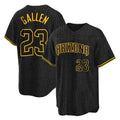 Arizona Diamondbacks #23 Zac Gallen Player Black Fedasgoge Snake Skin City Home Game Stitched Jerseys