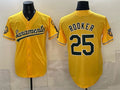 Oakland Athletics #25 Brent Rooker 2026 Yellow Fedasgoge Alternate Sacramento Celebrating 125 Years Vapor Limited Stitched Jersey