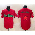 Philadelphia Phillies Red Fedasgoge Phanatic Limited Stitched Jersey