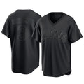 Chicago Cubs #3 Alex Bregman Player Black Fedasgoge T-shirt Home Game Stitched Jerseys