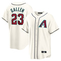 Arizona Diamondbacks #23 Zac Gallen Player Cream Fedasgoge Home Game Stitched Jerseys