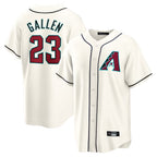 Arizona Diamondbacks #23 Zac Gallen Player Cream Fedasgoge Home Game Stitched Jerseys