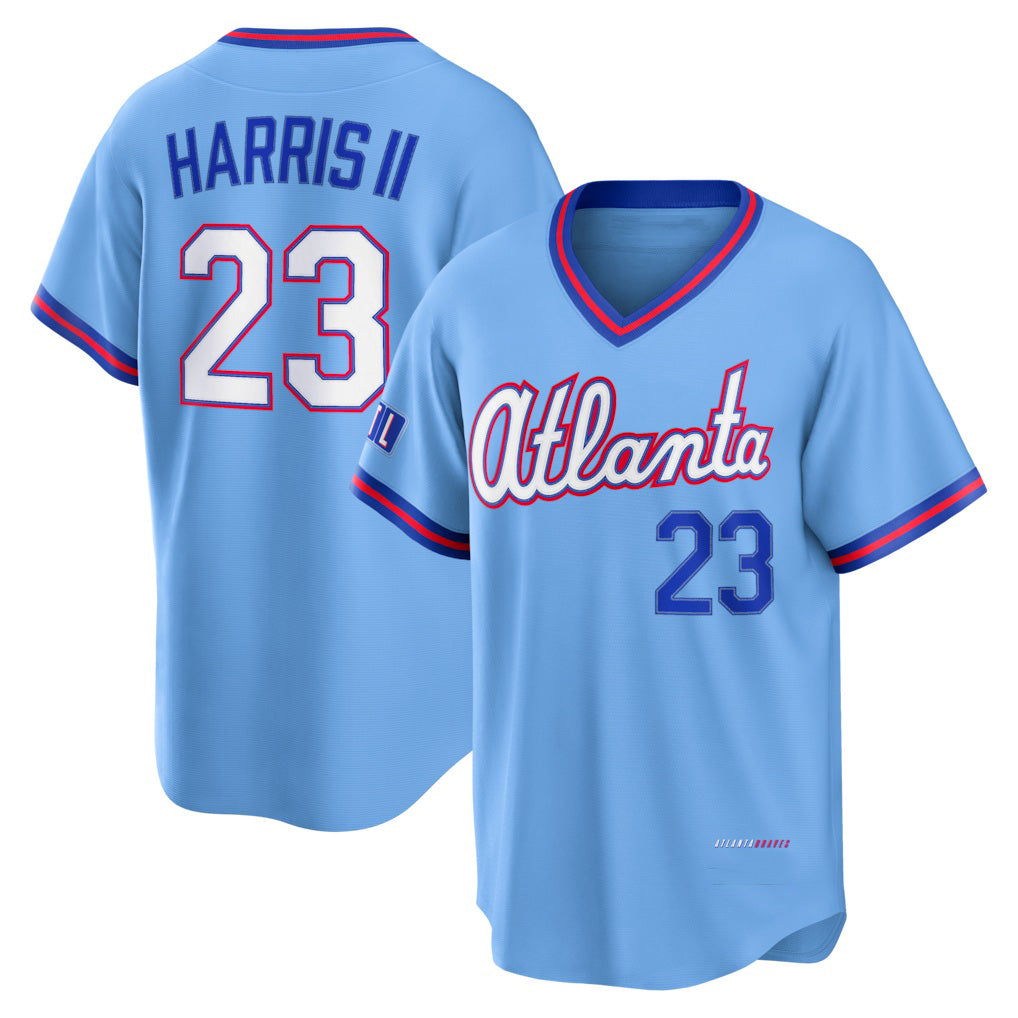 Atlanta Braves #23 Michael Harris II Powder Blue FOULKSSHOP 2026 City Connect Stadium Jersey