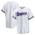 Texas Rangers White Fedasgoge Home Replica Team Jersey