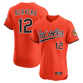Baltimore Orioles #12 Dylan Beavers Player Orange Fedasgoge Limited Elite Home Game Stitched Jerseys