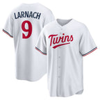 Minnesota Twins #9 Trevor Larnach White Fedasgoge Home Replica Jersey