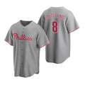 Philadelphia Phillies #8 Nick Castellanos Gray Fedasgoge Cool Base Stitched Jersey
