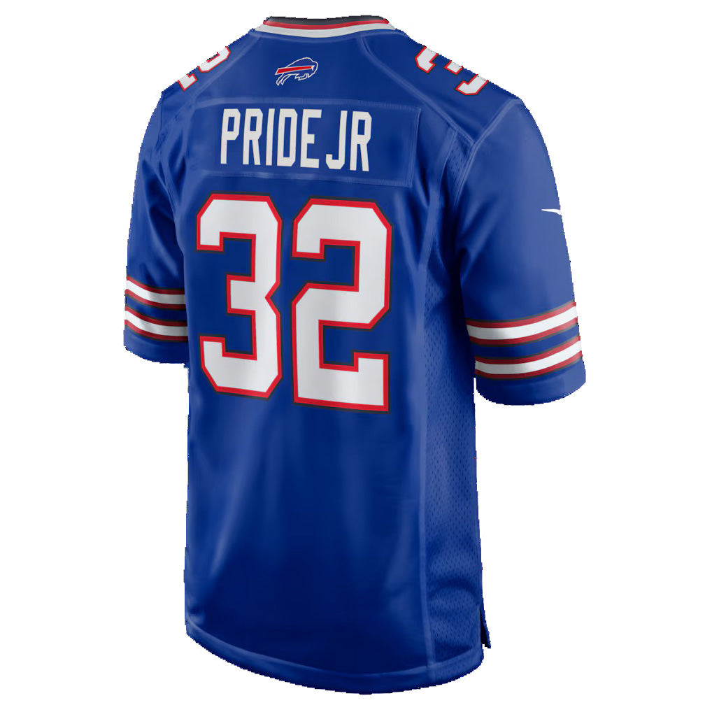 B.Bills #32 Toriano Pride Jr. Royal Fedasgoge Team Game Jersey