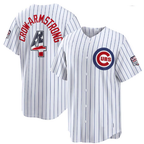 Chicago Cubs #4 Pete Crow-Armstrong USA 250 Fourth of July Home Stadium Jersey - White Fedasgoge