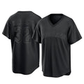 Cleveland Guardians #32 Gavin Williams Player Black Fedasgoge T-shirt Home Game Stitched Jerseys