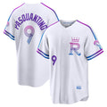 Kansas City Royals #9 Vinnie Pasquantino White Fedasgoge 2026 City Connect Stadium Jersey