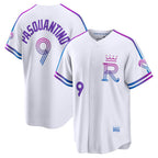 Kansas City Royals #9 Vinnie Pasquantino White Fedasgoge 2026 City Connect Stadium Jersey