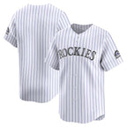 Colorado Rockies White Fedasgoge Home Limited Jersey