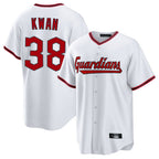 Cleveland Guardians #38 Steven Kwan Player White Fedasgoge Game Home Stitched Jerseys