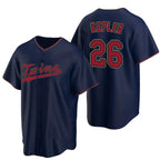 Minnesota Twins #26 Max Kepler Navy Fedasgoge Cool Base Stitched Jersey