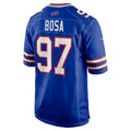 B.Bills #97 Joey Bosa Royal Fedasgoge Game Player Jersey