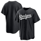 Los Angeles Dodgers Blank Player Black Fedasgoge Pitch Fashion T-shirt Stitched Jerseys