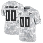 Custom A.Falcons Active Player 2024 F.U.S.E Arctic Camo Fedasgoge Salute to Service Limited Stitched Jersey