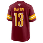 W.Commanders #13 Tay Martin Burgundy Fedasgoge Team Game Jersey