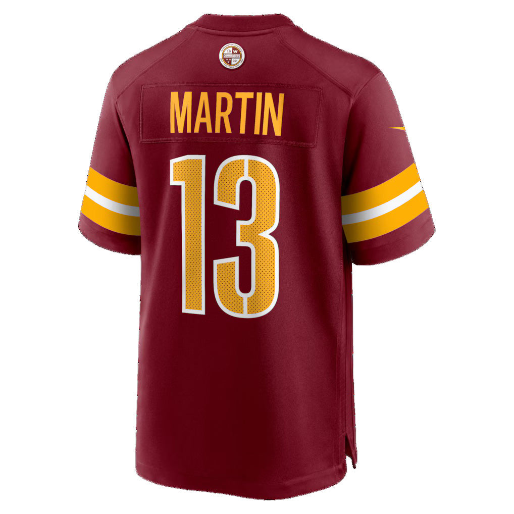 W.Commanders #13 Tay Martin Burgundy Fedasgoge Team Game Jersey