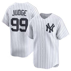 New York Yankees #99 Aaron Judge White Fedasgoge Home Limited Player Jersey 2