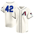 Arizona Diamondbacks #42 Jackie Robinson Cream Fedasgoge Home 2025  Day Limited Jersey