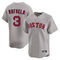 Boston Red Sox #3 Ceddanne Rafaela Player Gray Fedasgoge Road Limited Home Game Stitched Jerseys1