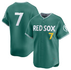 Boston Red Sox #7 Masataka Yoshida Green Fedasgoge 2025 City Connect Limited Stitched Jersey