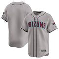 Arizona Diamondbacks Gray Fedasgoge Road Limited Home Game Blank Player Stitched Jerseys