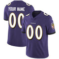 Custom B.Ravens Purple Fedasgoge Vapor Untouchable Player Limited Jersey
