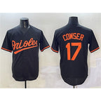 Baltimore Orioles #17 Colton Cowser Black Fedasgoge Cool Base Stitched Jersey