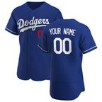 Custom Los Angeles Dodgers Royal Fedasgoge Alternate 2020 Authentic Player Jersey