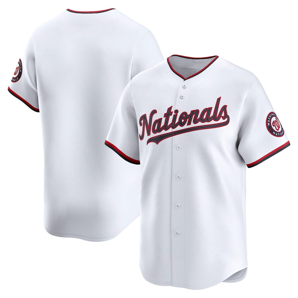 Washington Nationals White Fedasgoge Home Limited Jersey