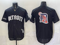 Detroit Tigers Team Big Logo 2026 Black Fedasgoge 'Motor Gothic Edition' Vapor Premier Limited Stitched Jersey