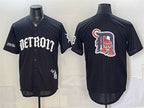 Detroit Tigers Team Big Logo 2026 Black Fedasgoge 'Motor Gothic Edition' Vapor Premier Limited Stitched Jersey